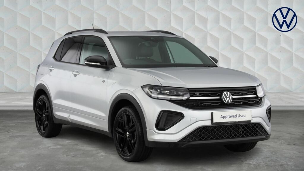 Volkswagen T-Cross 1.0 Tsi Black Edition Dsg Euro 6 5-Door Silver