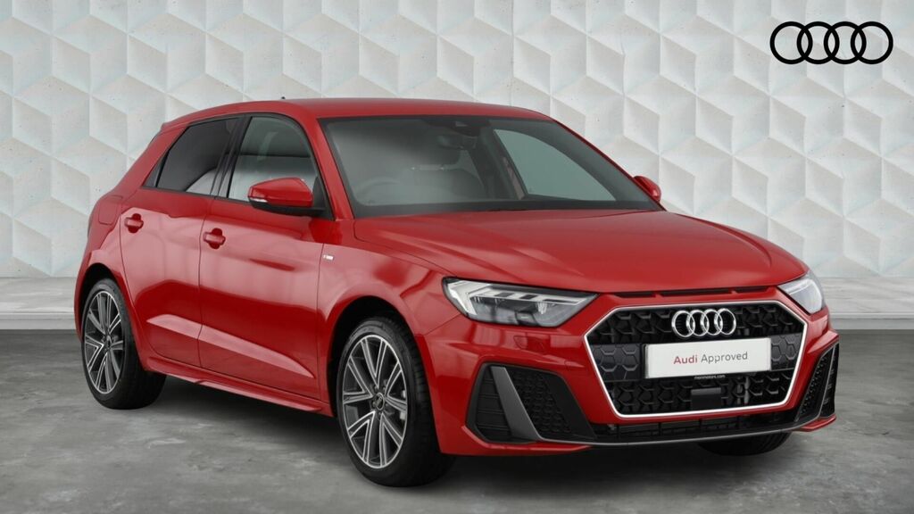 Audi A1 1.0 Tfsi 25 S Line Sportback S Tronic Euro 6 5-Doo Red