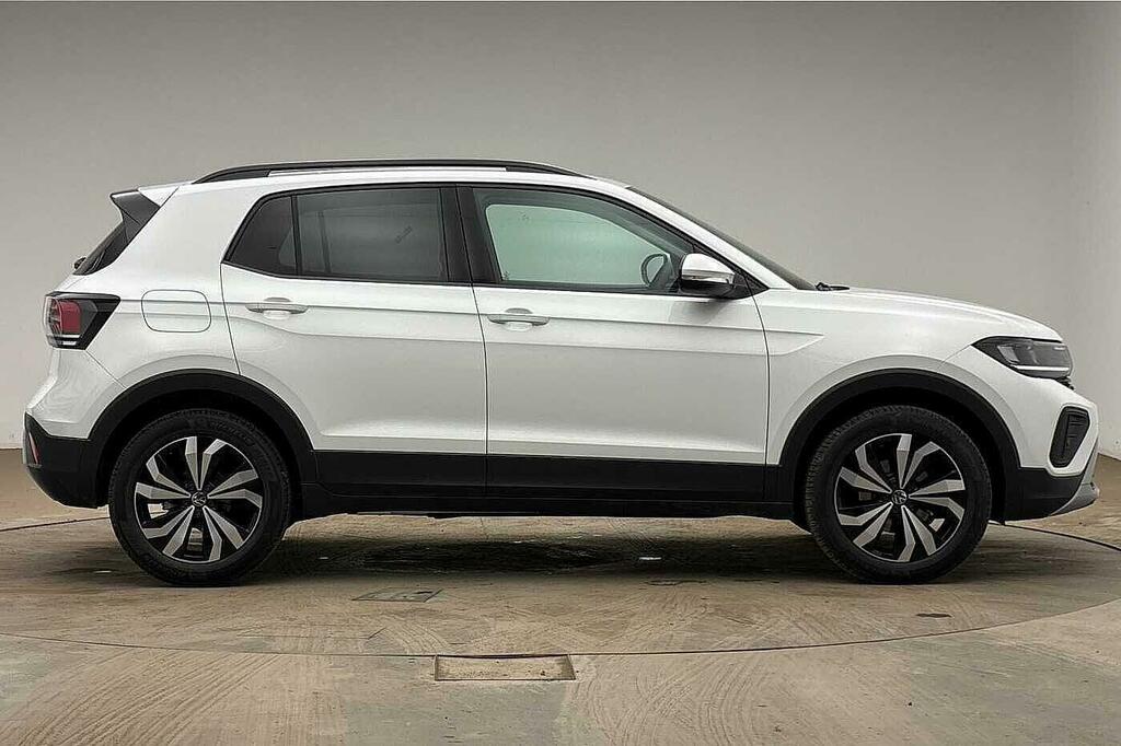 Volkswagen T-Cross 1.0 Tsi Match Euro 6 5-Door White #3
