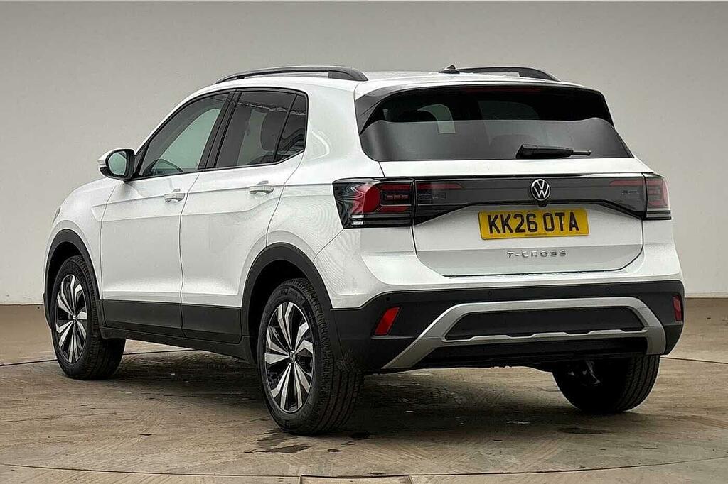 Volkswagen T-Cross 1.0 Tsi Match Euro 6 5-Door White #2