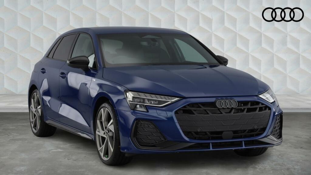 Audi A3 Sportback Black Edition Tfsi 150 Ps S Tronic Blue