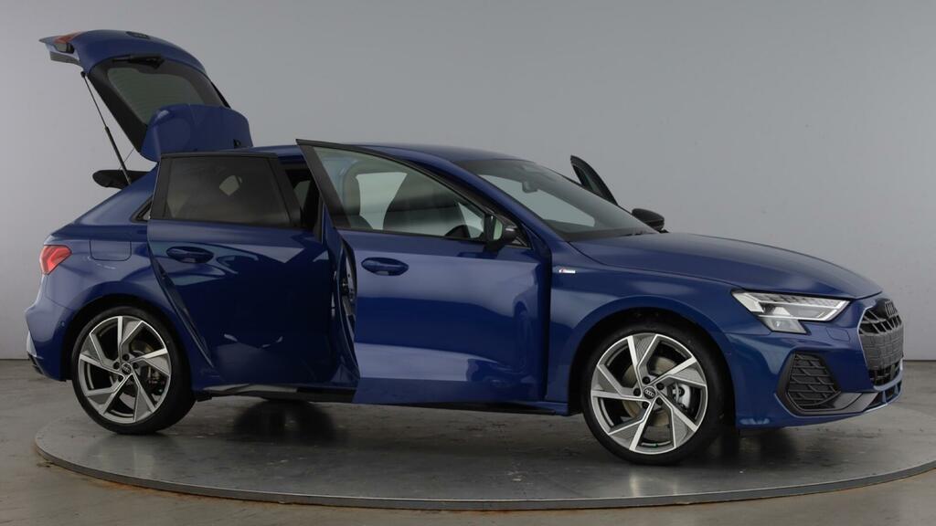 Audi A3 Sportback Black Edition Tfsi 150 Ps S Tronic Blue #6