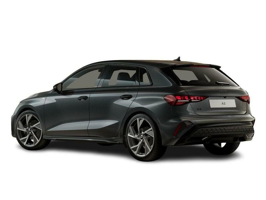 Audi A3 Tfsi Black Edition Sportback S Tronic Euro 6 5-Doo Grey #3