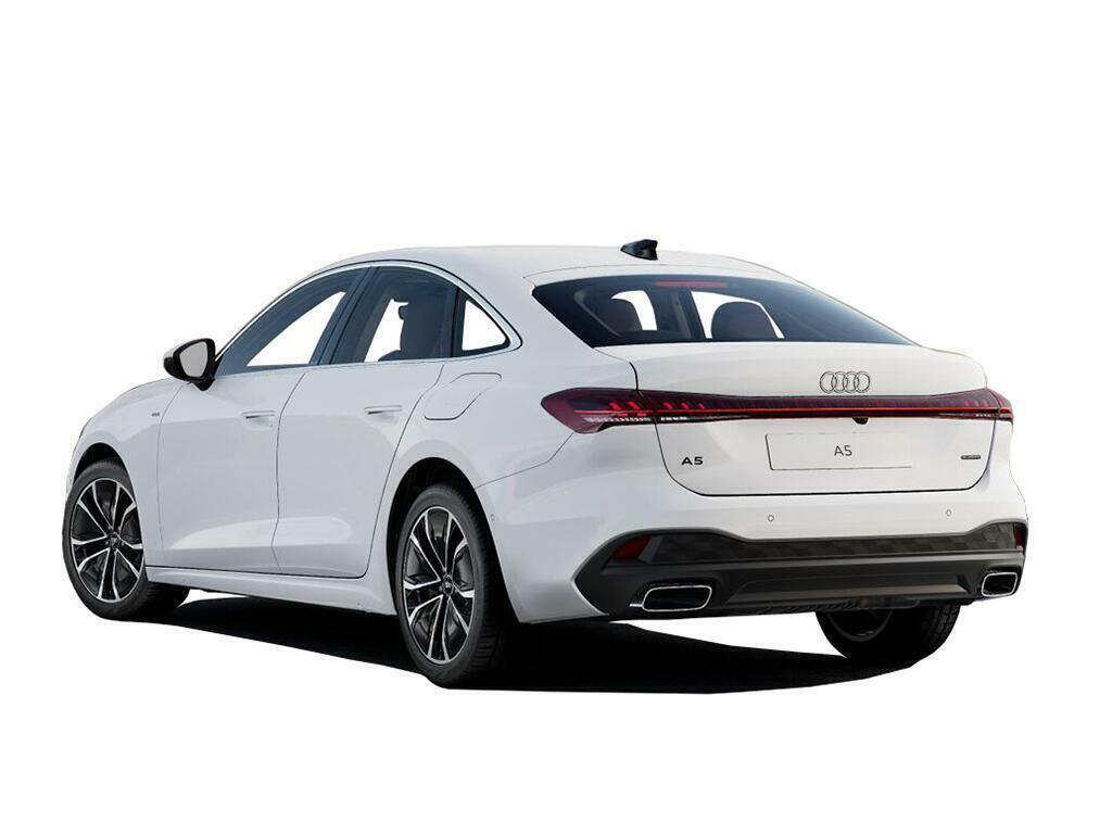 Audi A5 2.0 E-hybrid5.9kwh Technik Saloon S Tronic Quattro White #3