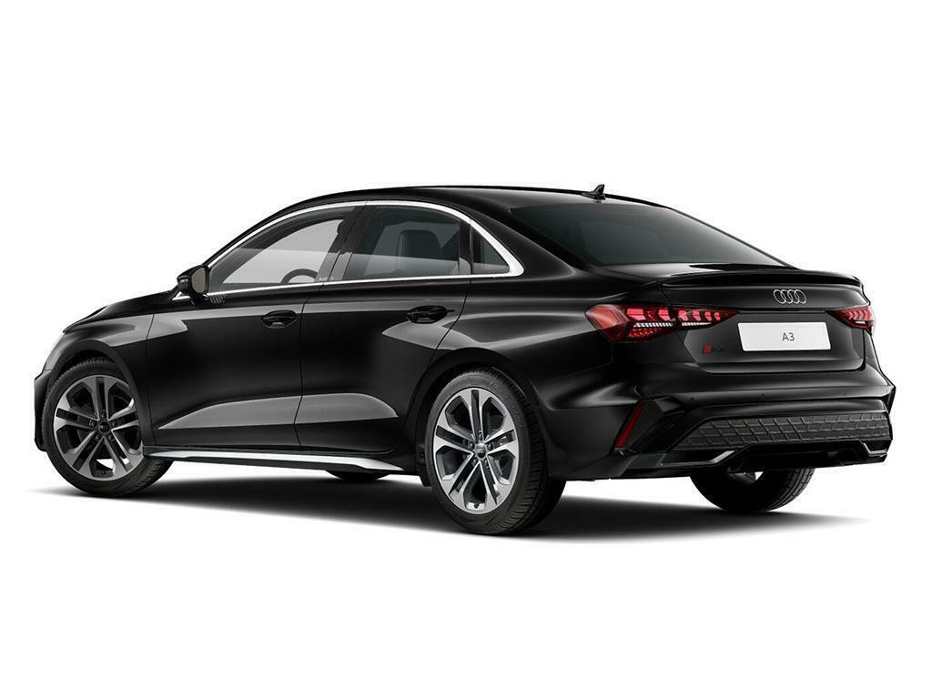 Audi A3 Tfsi S Line S Tronic Euro 6 4-Door Black #3