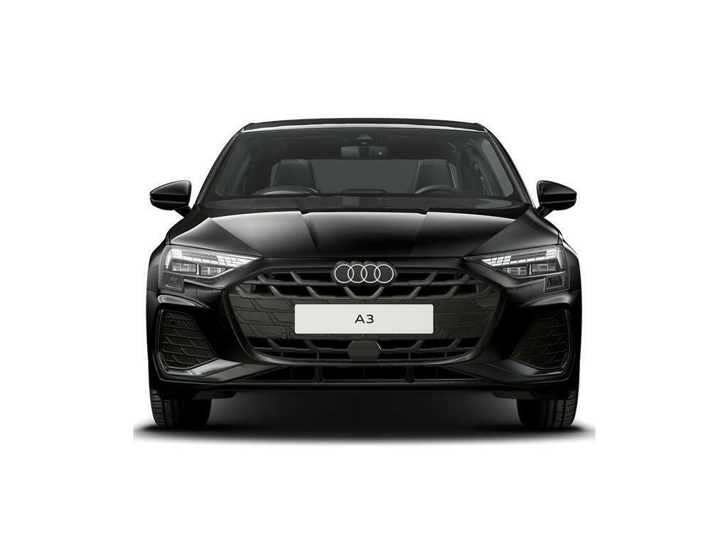 Audi A3 Tfsi S Line S Tronic Euro 6 4-Door Black #5