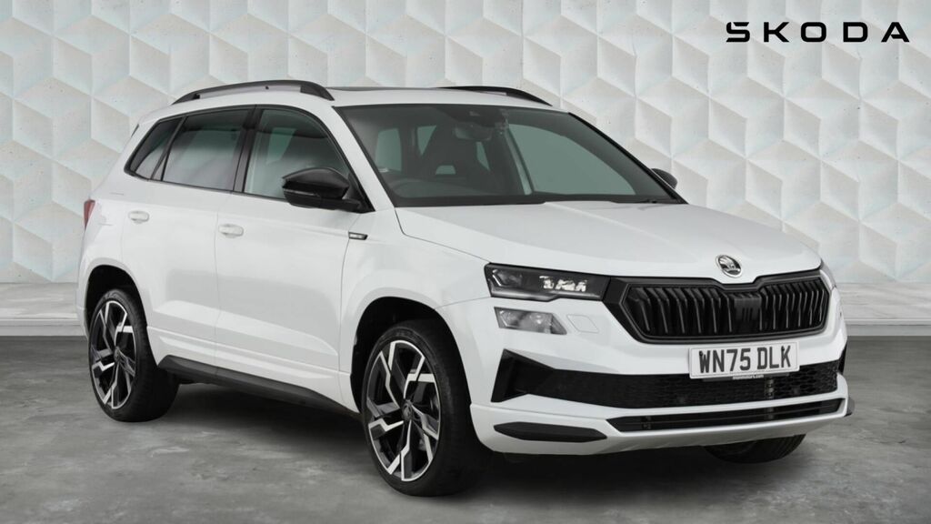 Skoda Karoq Tsi Act Sportline Edition Dsg Euro 6 5-Door White