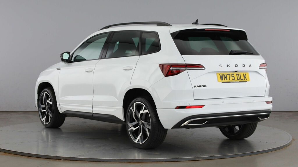 Skoda Karoq Tsi Act Sportline Edition Dsg Euro 6 5-Door White #3