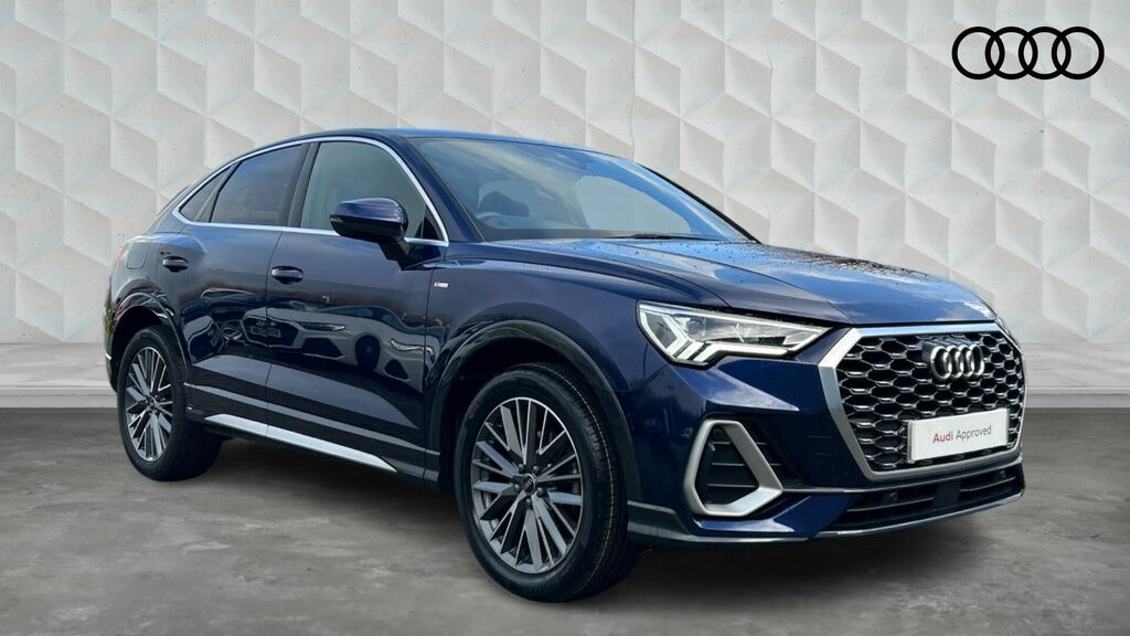 Audi Q3 Tfsi Cod 35 S Line Sportback S Tronic Euro 6 5-Doo Blue