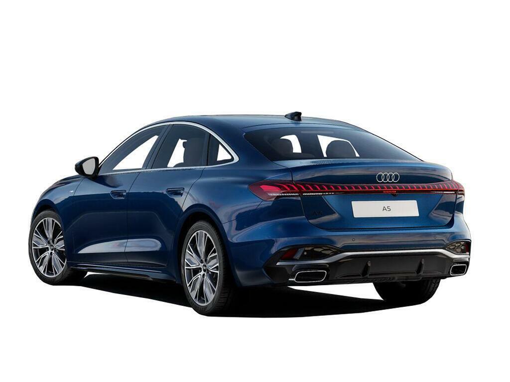 Audi A5 2.0 E-hybrid5.9kwh S Line Saloon S Tronic Quattro Blue #3