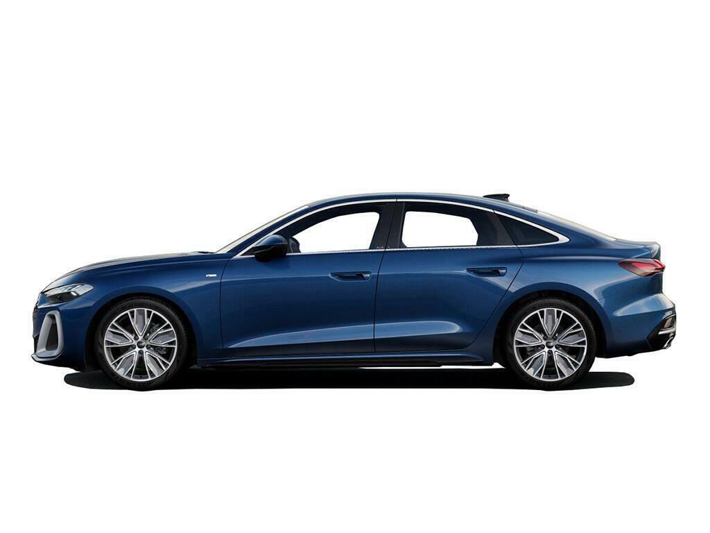 Audi A5 2.0 E-hybrid5.9kwh S Line Saloon S Tronic Quattro Blue #2