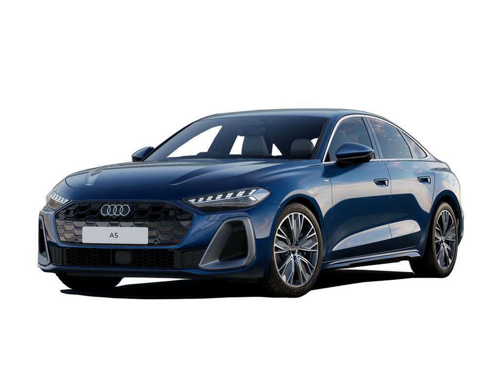 Audi A5 2.0 E-hybrid5.9kwh S Line Saloon S Tronic Quattro Blue