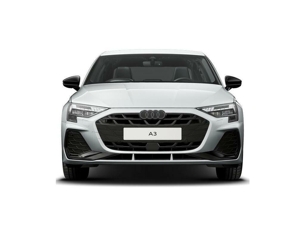 Audi A3 Tfsi Black Edition S Tronic Euro 6 4-Door White #5