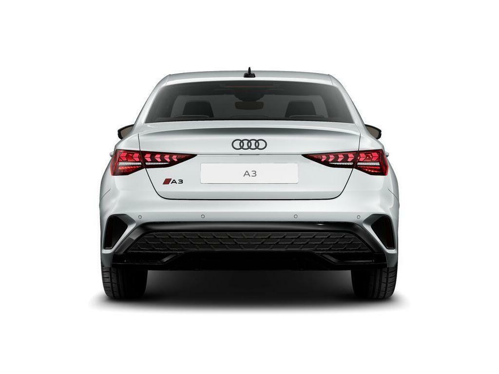 Audi A3 Tfsi Black Edition S Tronic Euro 6 4-Door White #4