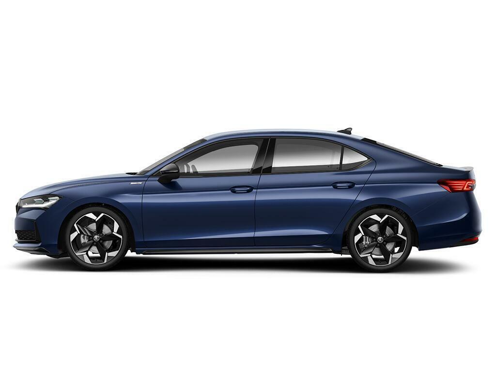 Skoda Superb 2.0 Tdi Sportline Dsg Euro 6 5-Door Blue #4
