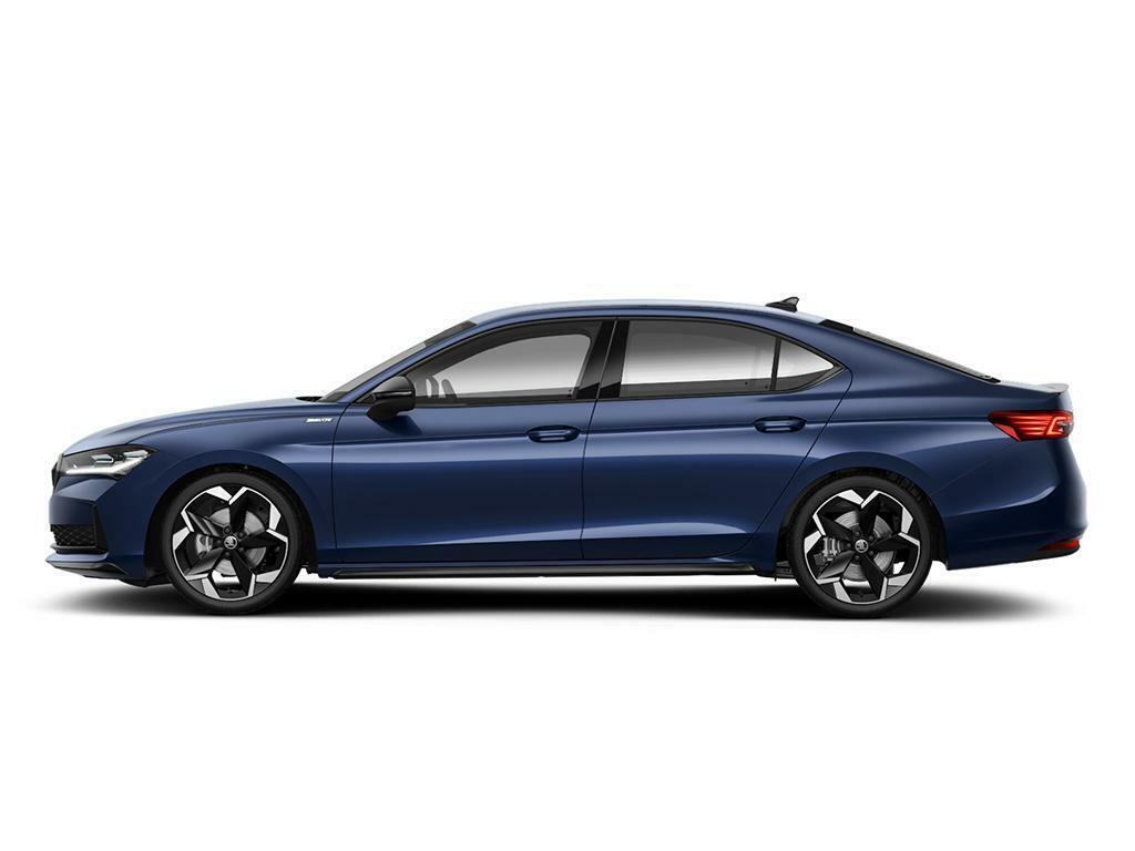 Skoda Superb 2.0 Tdi Sportline Dsg Euro 6 5-Door Blue #2