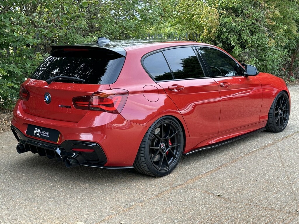 BMW 1 Series 3.0 M140i Shadow Edition 5-Door Red #3
