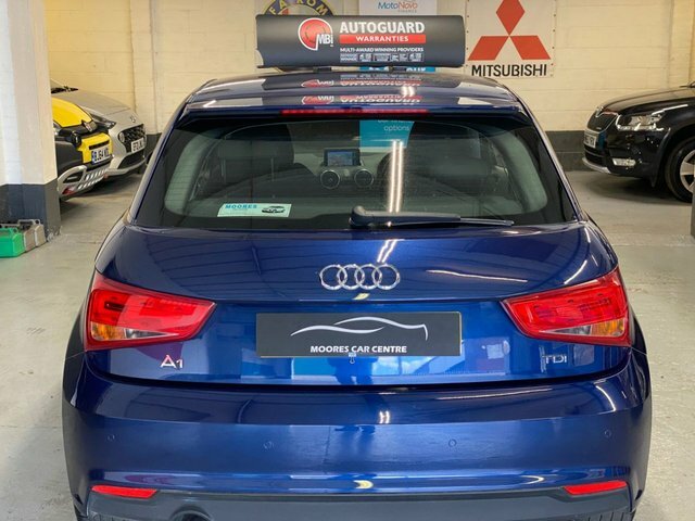 Audi A1 1.6 Tdi Sport Hatchback Blue #6