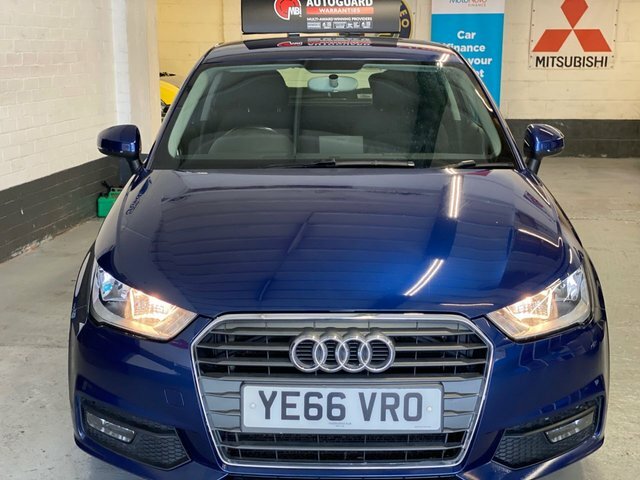 Audi A1 1.6 Tdi Sport Hatchback Blue #3