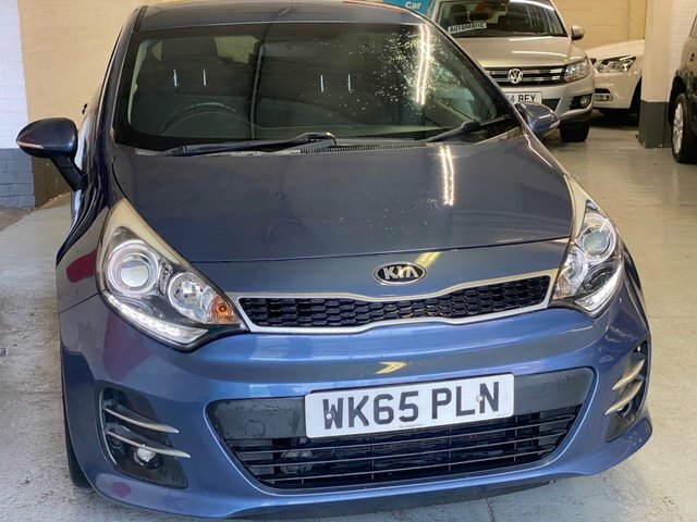 Kia RIO 1.4 3 Hatchback Blue #3