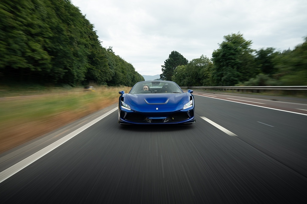 Ferrari F8 Spider 3.9T V8 Convertible F1 Dct Euro 6 Ss Blue #3