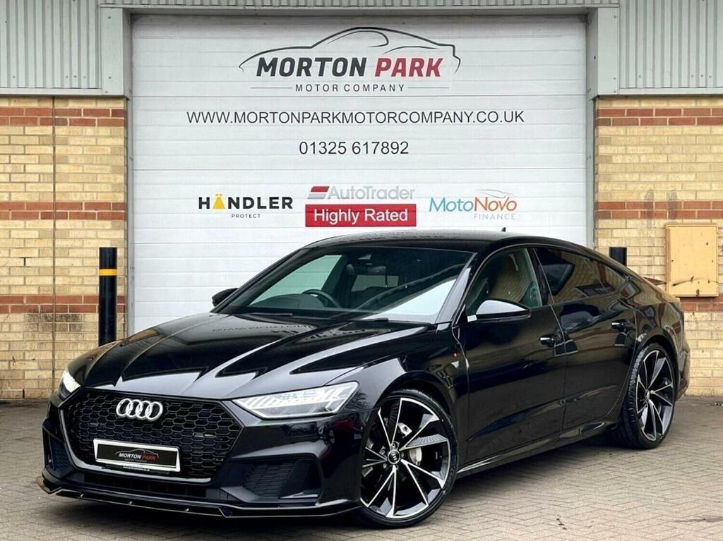 Audi A7 2.0 Tdi 40 S Line Sportback S Tronic Euro 6 Ss Black #3
