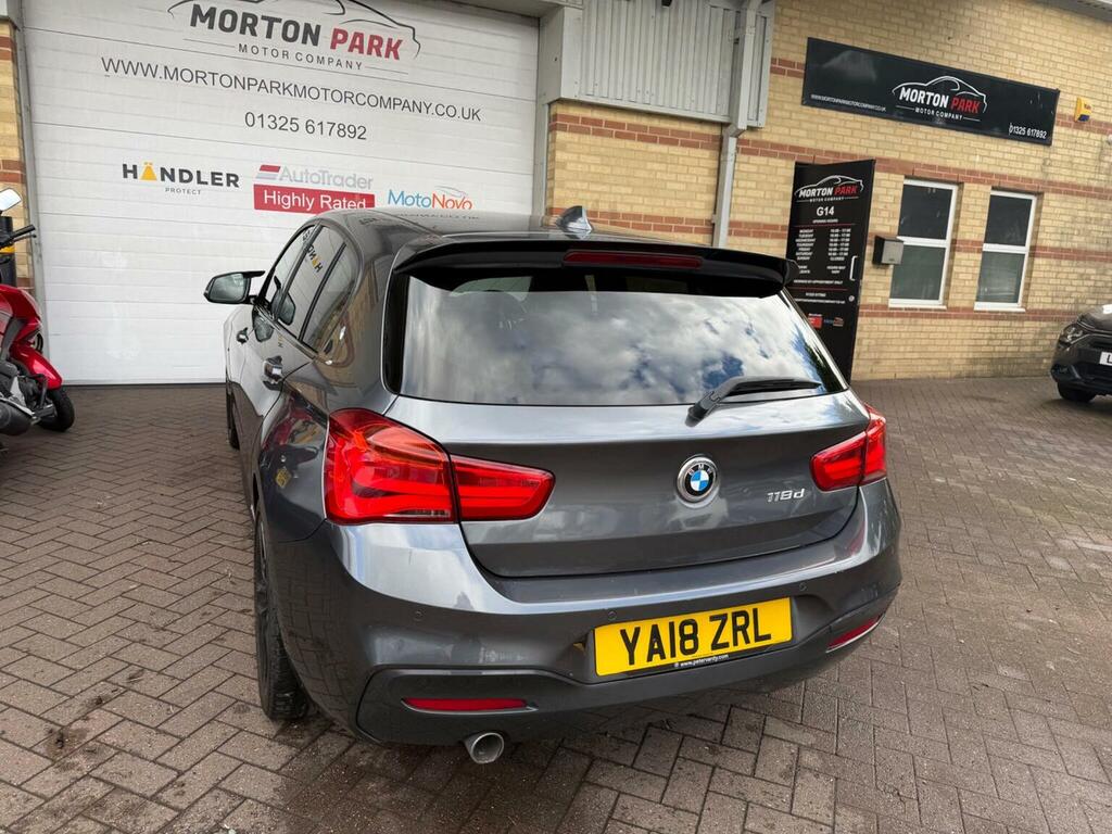 BMW 1 Series 2.0 118D M Sport Euro 6 Ss Grey #5