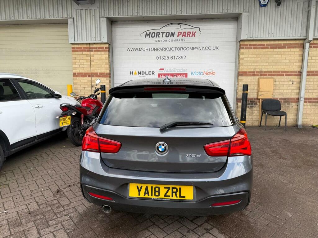 BMW 1 Series 2.0 118D M Sport Euro 6 Ss Grey #6