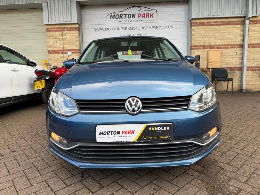 Volkswagen Polo 1.2 Tsi Bluemotion Tech Se Euro 6 Ss Blue #2