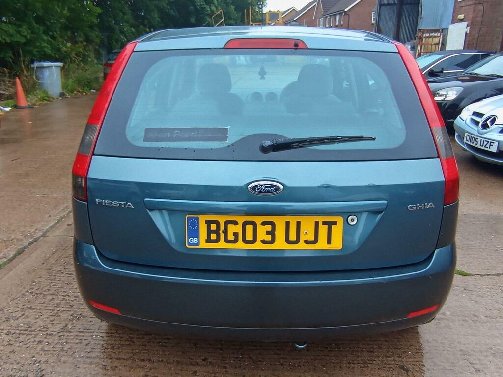 Ford Fiesta Hatchback Blue #6
