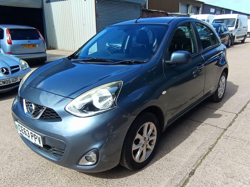 Nissan Micra Acenta Grey #3