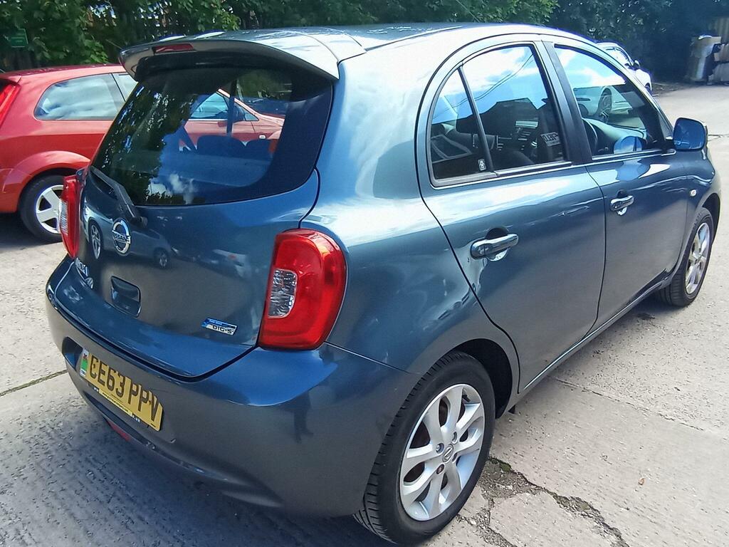 Nissan Micra Hatchback 1.2 Acenta 201363 Silver #8