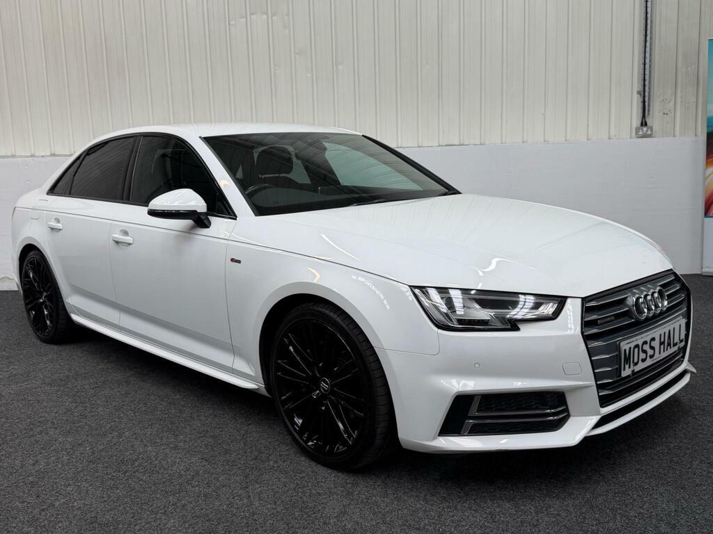 Audi A4 2.0 Tdi S Line S Tronic Quattro Euro 6 S S White