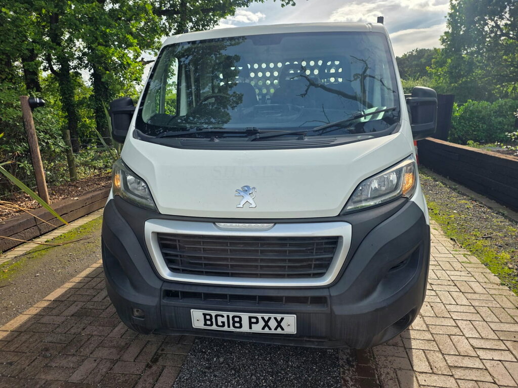 Peugeot Boxer 2.0 Bluehdi 335 Built For Business Tipper Dies White #6