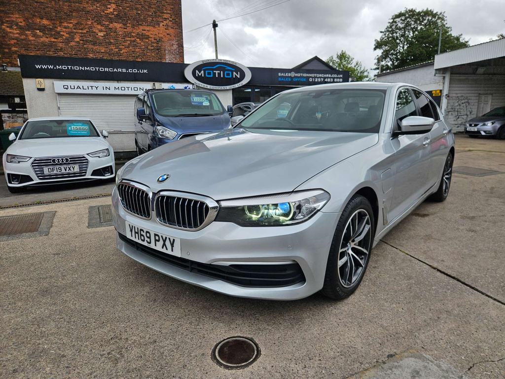 BMW 5 Series 530E Se YH69PXY Silver #3