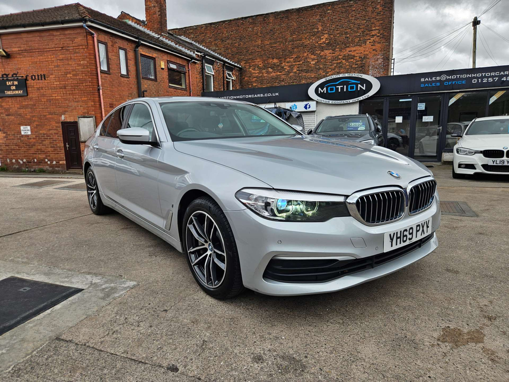 BMW 5 Series 530E Se YH69PXY Silver