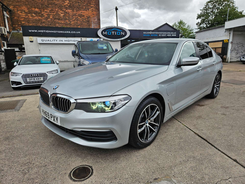 BMW 5 Series 530E Se YH69PXY Silver #5