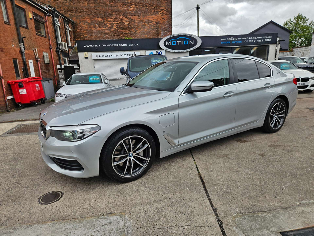 BMW 5 Series 530E Se YH69PXY Silver #6