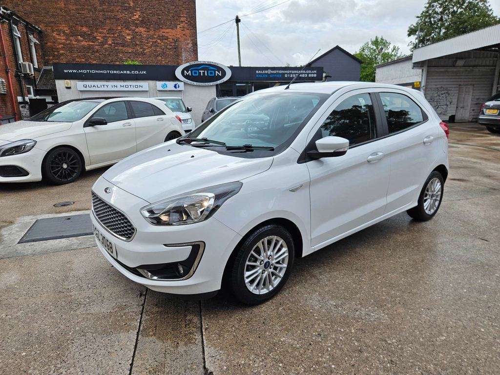 Ford KA+ Zetec White #4