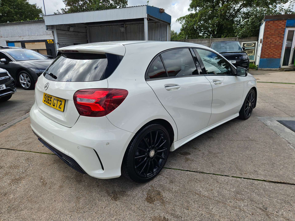 Mercedes-Benz A Class Amg Line Premium White #6