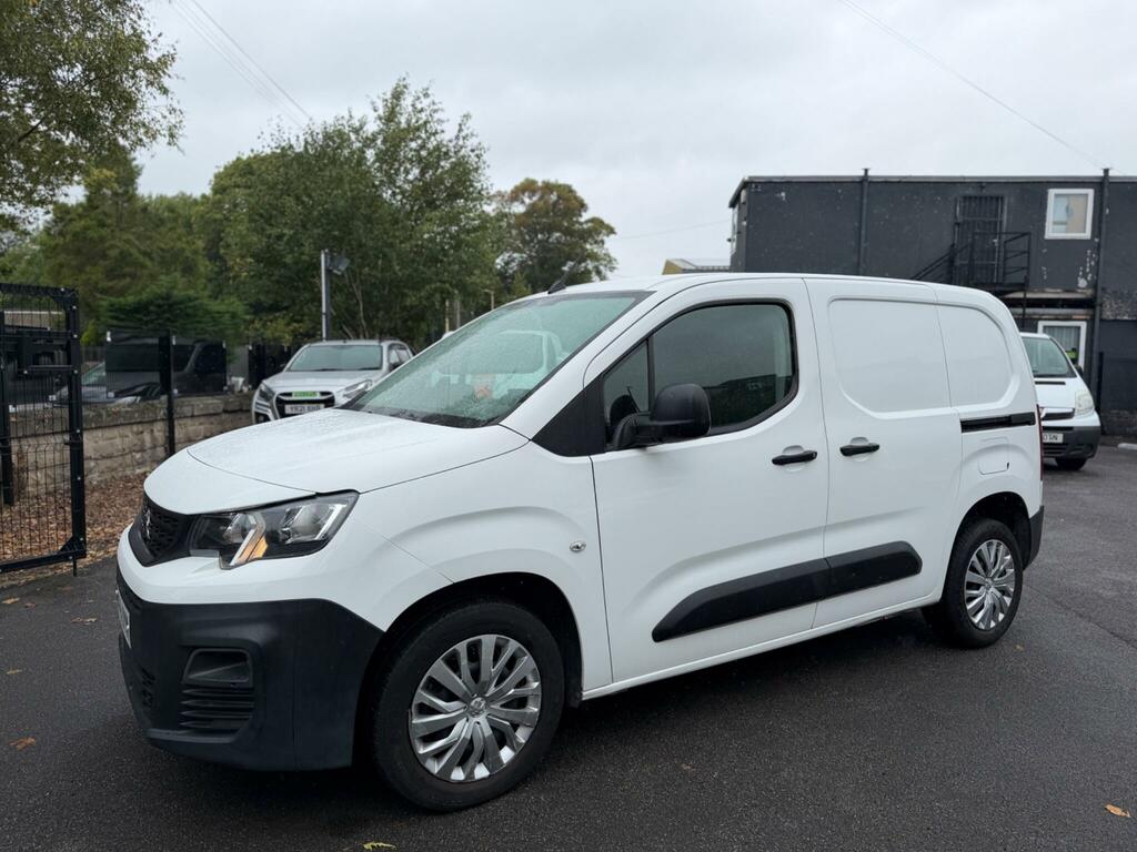 Peugeot Partner 1.5 Bluehdi 1000 Professional Standard Panel Van S White #3