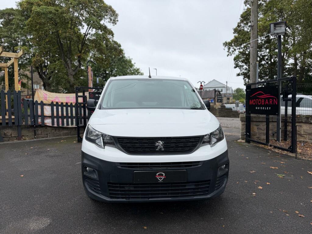 Peugeot Partner 1.5 Bluehdi 1000 Professional Standard Panel Van S White #2