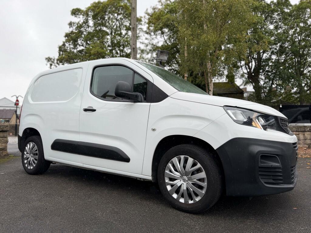 Peugeot Partner 1.5 Bluehdi 1000 Professional Standard Panel Van S White #5