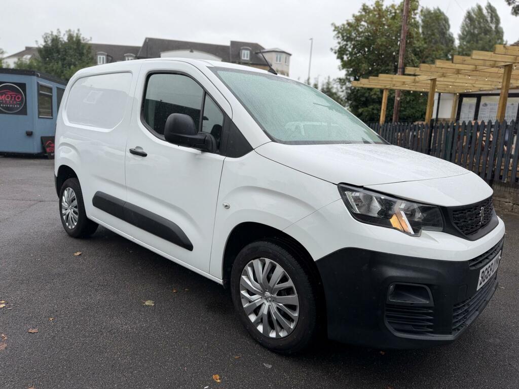 Peugeot Partner 1.5 Bluehdi 1000 Professional Standard Panel Van S White #6