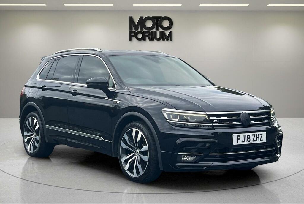 Volkswagen Tiguan Suv 2.0 Tdi R-line Dsg 4Motion Euro 6 Ss 2 Black