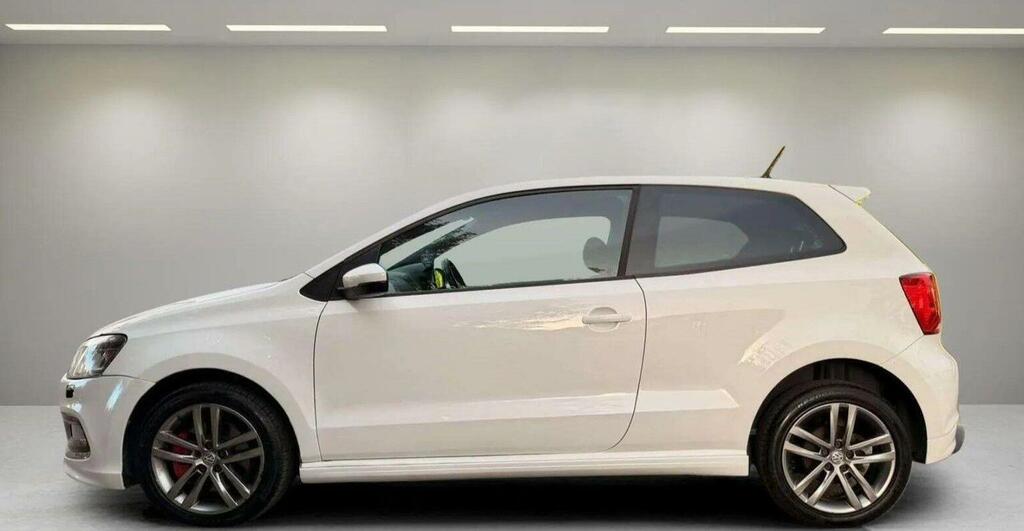 Volkswagen Polo 1.0 Tsi Bluemotion Tech R-line Euro 6 Ss White #5