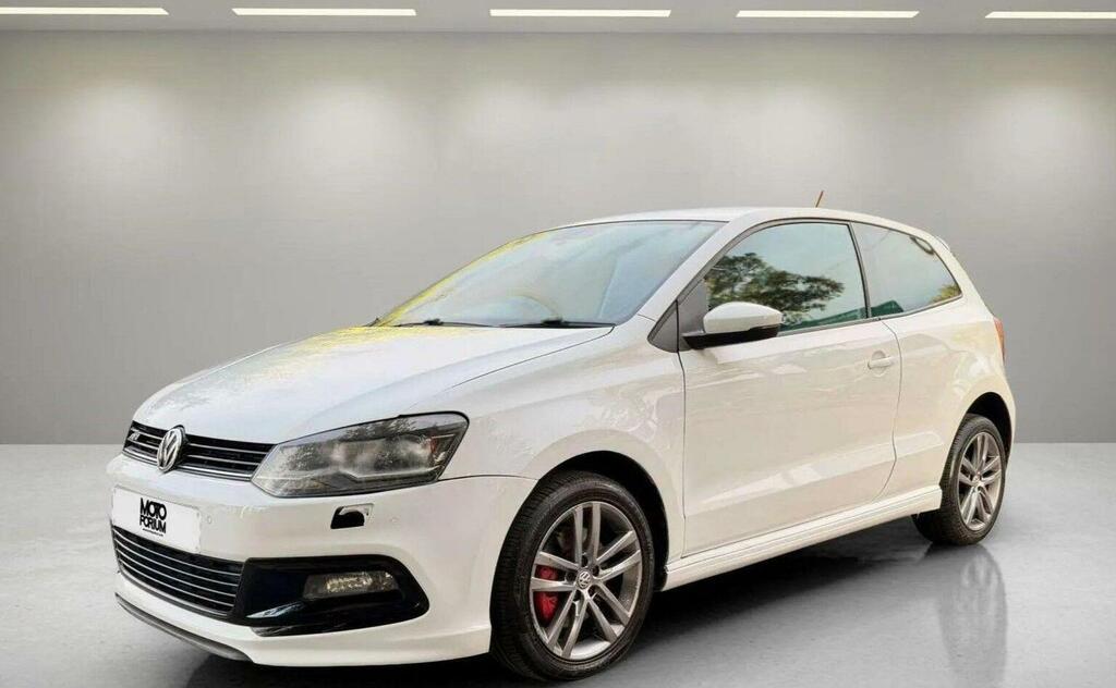 Volkswagen Polo 1.0 Tsi Bluemotion Tech R-line Euro 6 Ss White #2