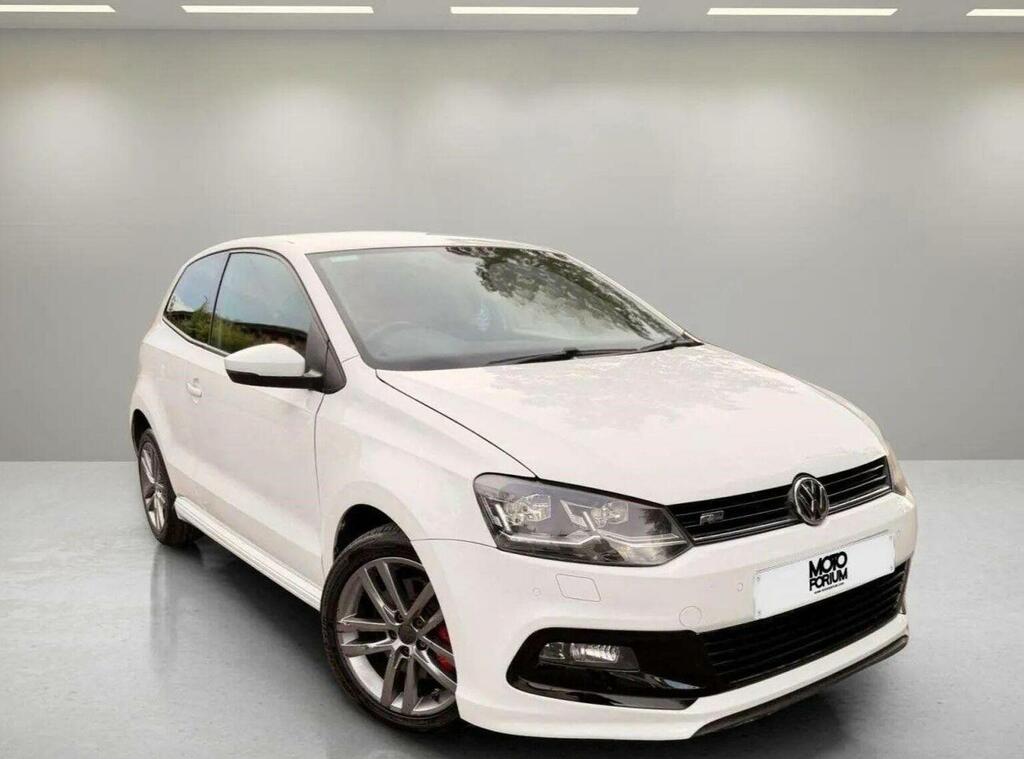 Volkswagen Polo 1.0 Tsi Bluemotion Tech R-line Euro 6 Ss White #6