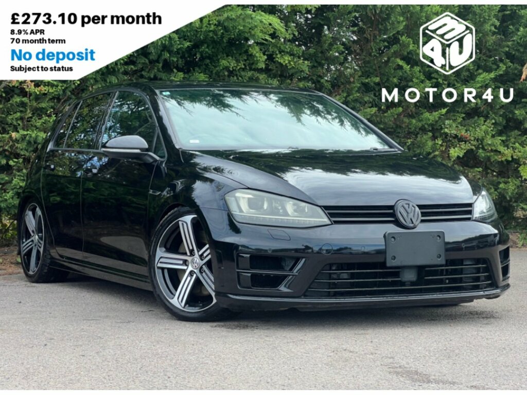 Volkswagen Golf R Black