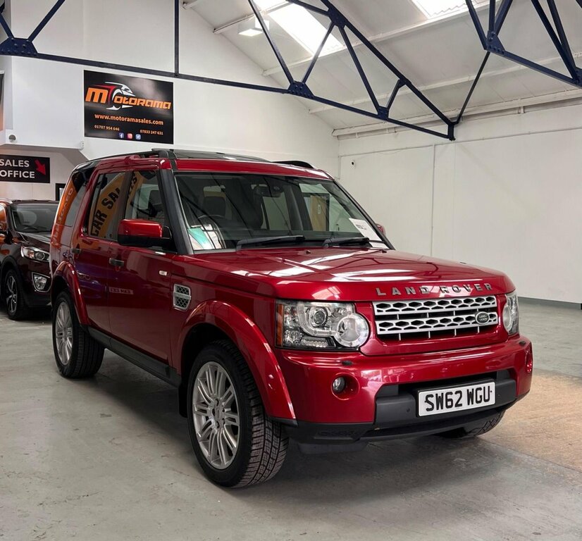 Land Rover Discovery 4 3L Hse Red #4